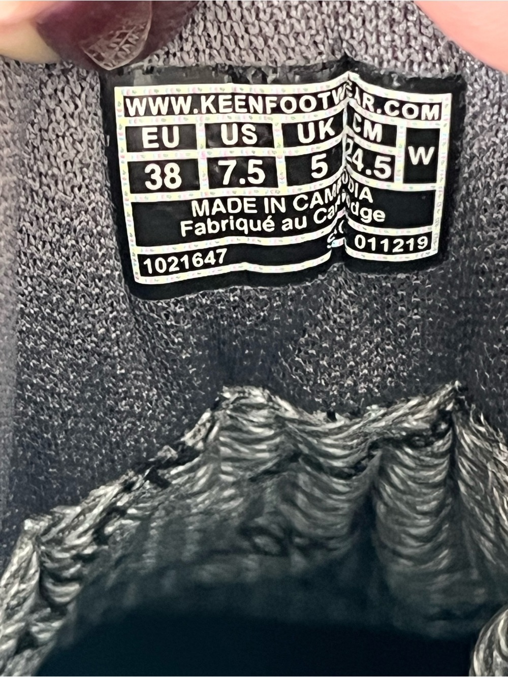 Keen Explore mid waterproof hiking boots lightweight grey 7.5 - Picture 12 of 12